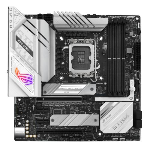 Asus ROG STRIX B760-G GAMING WIFI, Intel B760, 1700, Micro ATX, 4 DDR5, HDMI, DP, Wi-Fi 6E, 2.5G LAN, PCIe5, RGB, 2x M.2 Asus ROG STRIX B760-G GAMING WIFI, Intel B760, 1700, Micro ATX, 4 DDR5, HDMI, DP, Wi-Fi 6E, 2.5G LAN, PCIe5, RGB, 2x M.2